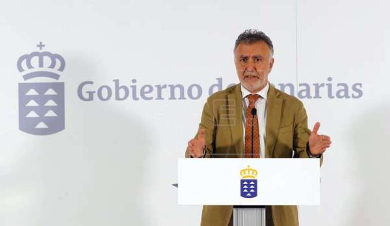 El presidente del Gobierno de Canarias, Ángel Víctor Torres (Foto Efe / Elvira Urquijo A.)